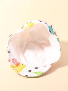 嬰兒愛心圖案棒球帽 - 彩色 - 查看 5