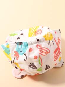 嬰兒愛心圖案棒球帽 - 彩色 - 查看 6