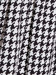 SHEIN Niñas Blusa de pata de gallo trasero - Negro - Ver 6