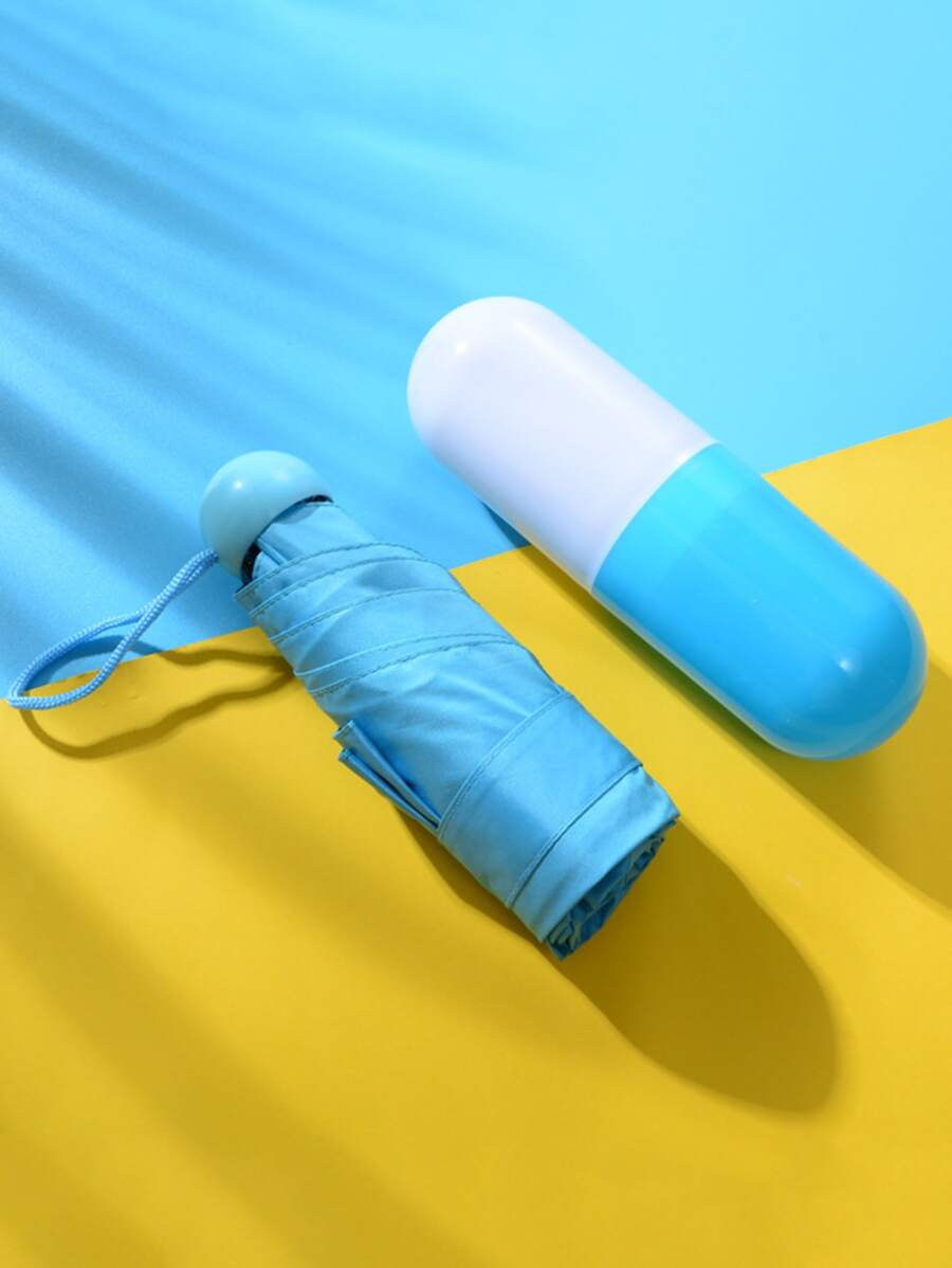 1 pieza Paraguas simple mini - Azul - Ver 1