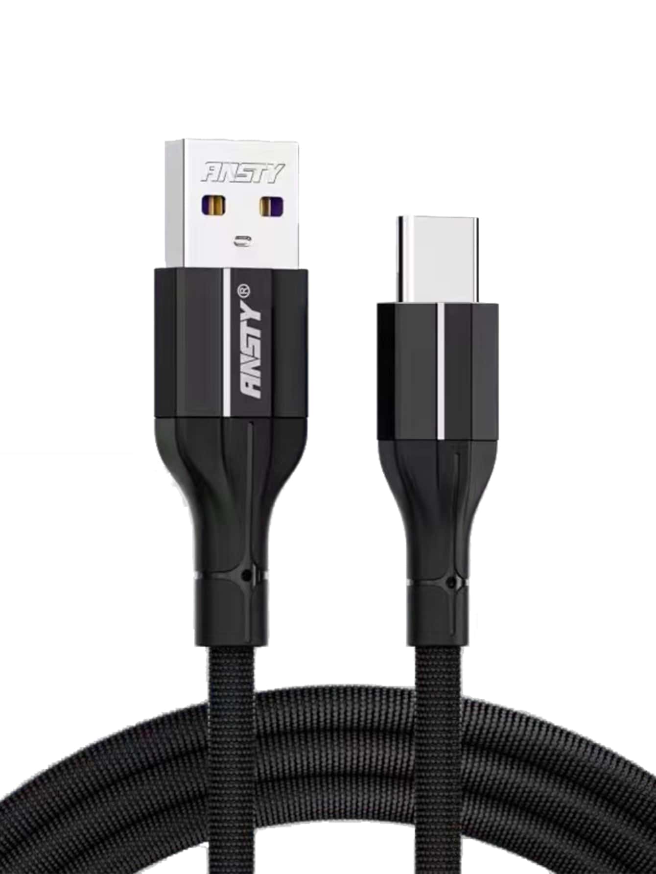 Cáp dữ liệu sạc nhanh 2M Type-C - màu đen - Xem 1