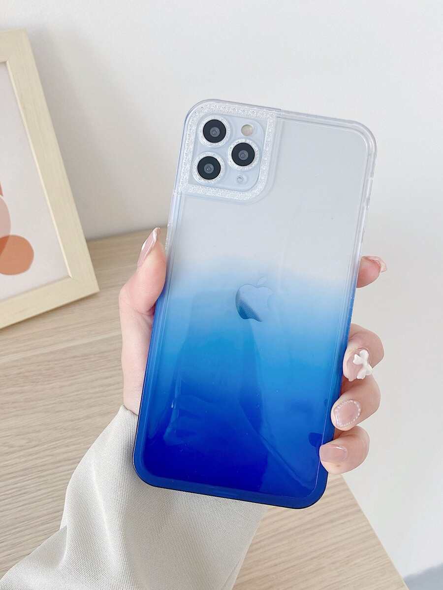 漸層透明手機殼 - 藍色 - 查看 1