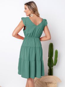 Women Dresses - Verde Oscuro - Ver 2