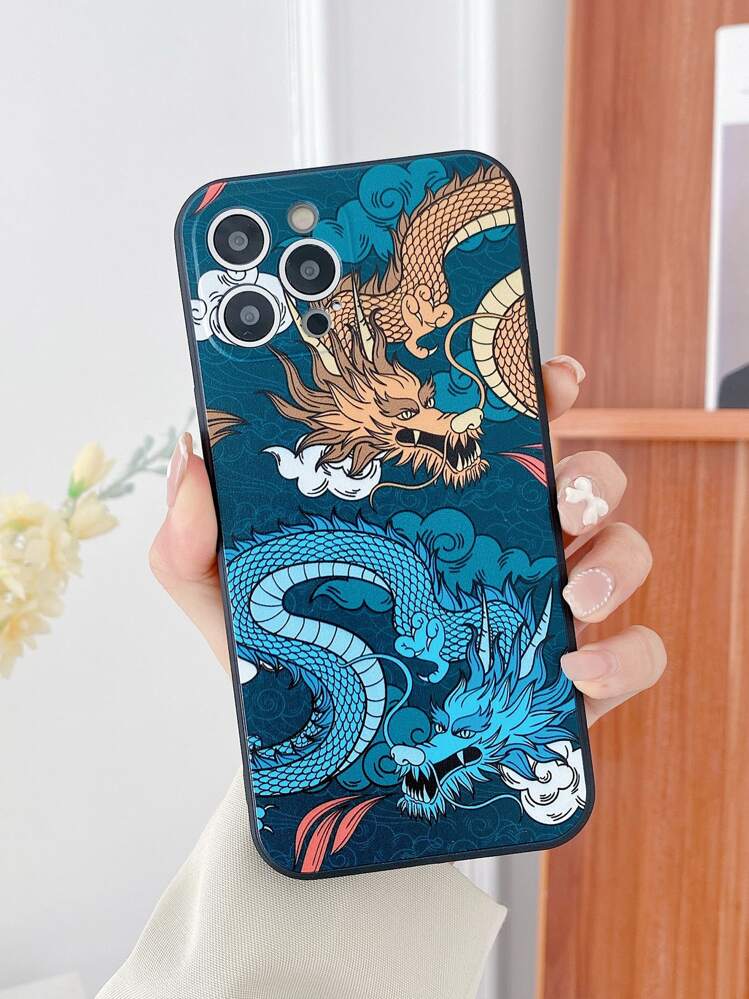 Chinese Dragon Phone Case - Multicolor - View 1