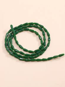 1strand Stone DIY Jewelry Accessory - Dark Green - View 5