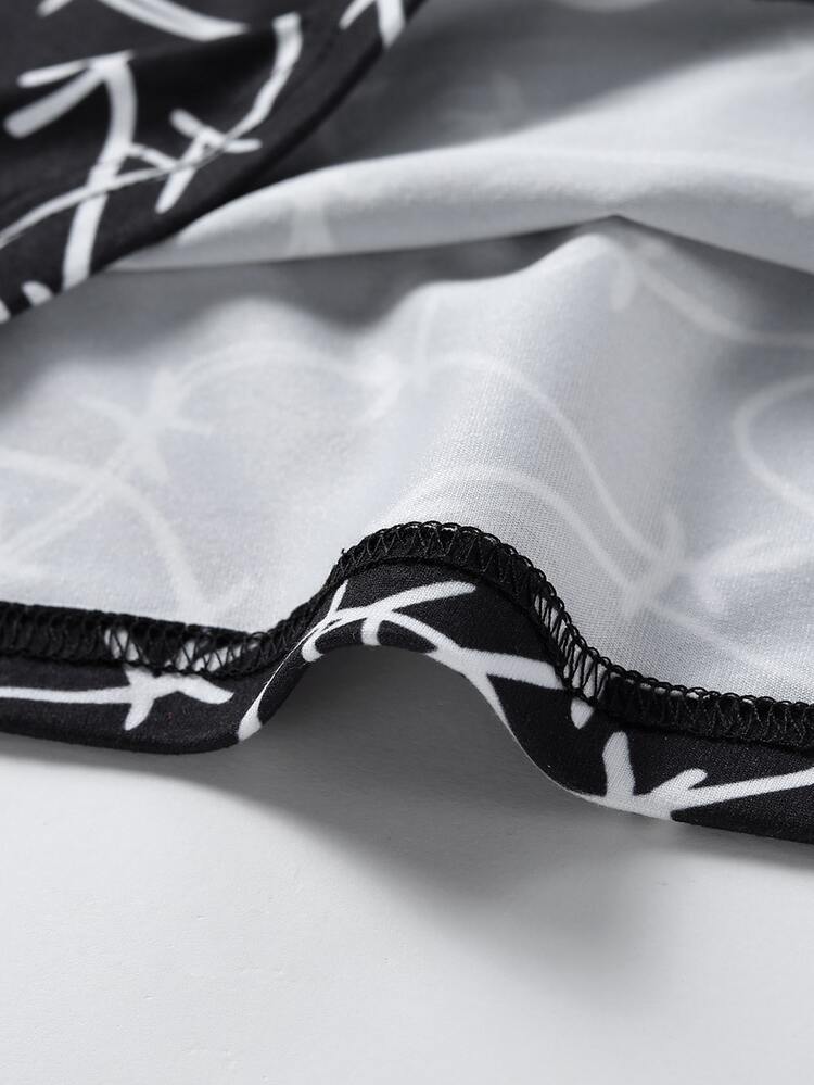 Niñas Conjunto de pijama & con estampado de relámpago - Multicolor - Añade 4