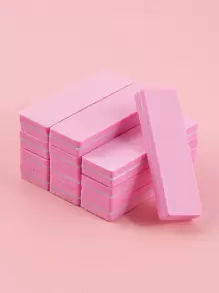 klimonla Dũa móng tay bằng bọt biển, miếng đệm móng tay bằng bọt biển có độ nhám 100/180 cho móng acrylic, khối đệm 9*2cm hai mặt cho dụng cụ làm móng, 10 cái - Hồng, Đồ dùng làm móng, Dụng cụ làm móng, Dụng cụ làm móng, Trở lại trường, Móng tay, Dụng cụ làm móng để dán móng - Hồng - Xem 4