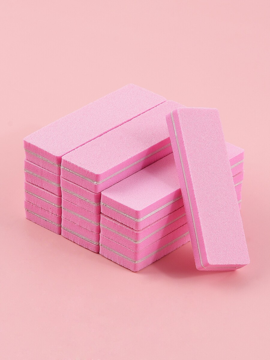 klimonla Sponge Nail File, 100/180 Grit Sponge Nail Buffers For Acrylic