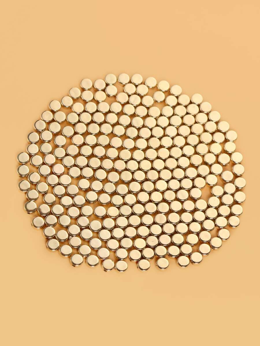 200pcs Bead DIY Jewelry Accessory - Yellow Gold - View 1