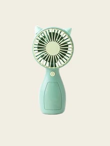 1pc Portable Electric Fan - Green - View 2