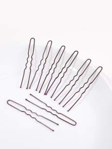 U Shaped Hair Pins, 100pcs Buns Waved U-Shaped Hair Pins For Updos With Box For Women Lady Girls Bobby Pins French Historical Hair Pin Hair Styling Pins Brown, 2.4 Inch, Hair Rollers, Heatless Curls, Hair Curler, Hair Products And Accessories For Barber Salon Beauty Back To School, Travel Holiday Essentials, Hair Curlers, Curly Hair Products, Hair Curler, Rollers For Hairdressing Equipment,Heatless Waves,Travel Essentials,Travel Essential,Hairstyle,Hairdressing,Curly Hair,Hair Rollers,Hair Curler,Heatless Curl,Heatless Curls,Hair Curlers,Rollers,Hair Curl,Rollers For Hair,Curly Hair Tools,Hair Rollers,Hair Roller,Curls Diffuser,Hair,Travel,Hair Products,Hair Tools,Hair Stuff,Barber,Barber Accessories,Barbershop,Hairdressing Equipment - Coffee Brown - View 2