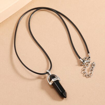 Geometric Charm Necklace