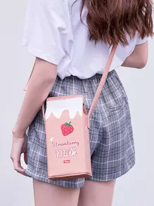 Bolsa creativa leche con diseño - Multicolor - Ver 2