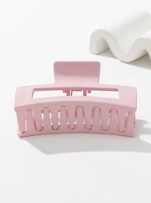 Minimalist Hair Claw For Daily Use For Girls Hairstyles Casual,Pink Accessories Valentine's Day,Claw Clips,Hair Jaw Clip,Hair Clutch