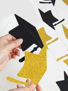 1 cái/2 cái Dây ruy băng giấy trang trí lễ tốt nghiệp - Nhiều màu - Xem 6