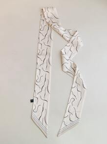 Diadema con estampado abstracto para la vuelta al cole