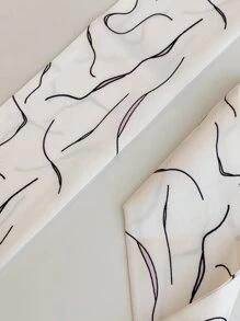Diadema con estampado abstracto para la vuelta al cole
