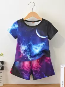 Đồ mặc nhà Trai Thiên hà Giải trí - Nhiều màu - Xem 1