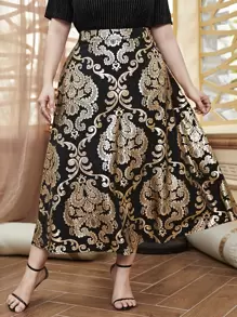 Modelyn Váy Plus Size Baroque Thanh lịch - Nhiều màu - Xem 1