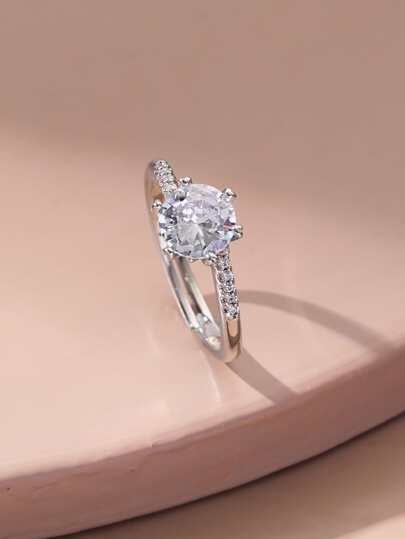 CubicZirconiaDecorRing - Popular on SHEIN