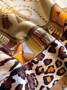 Leopard Print Bandana - Multicolor - View 3