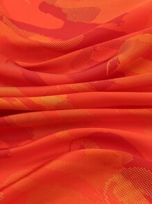 1pc Simple Printed 70s Square Scarf, New Spring Style Bandana For Women, Multipurpose Waistband/Accessory/Belt/Sash/Turban/Headband/Fashionable Scarf Bandana,Hair Band,Head Band Ideal For Dressing Up Your Look - Multicolor - View 4