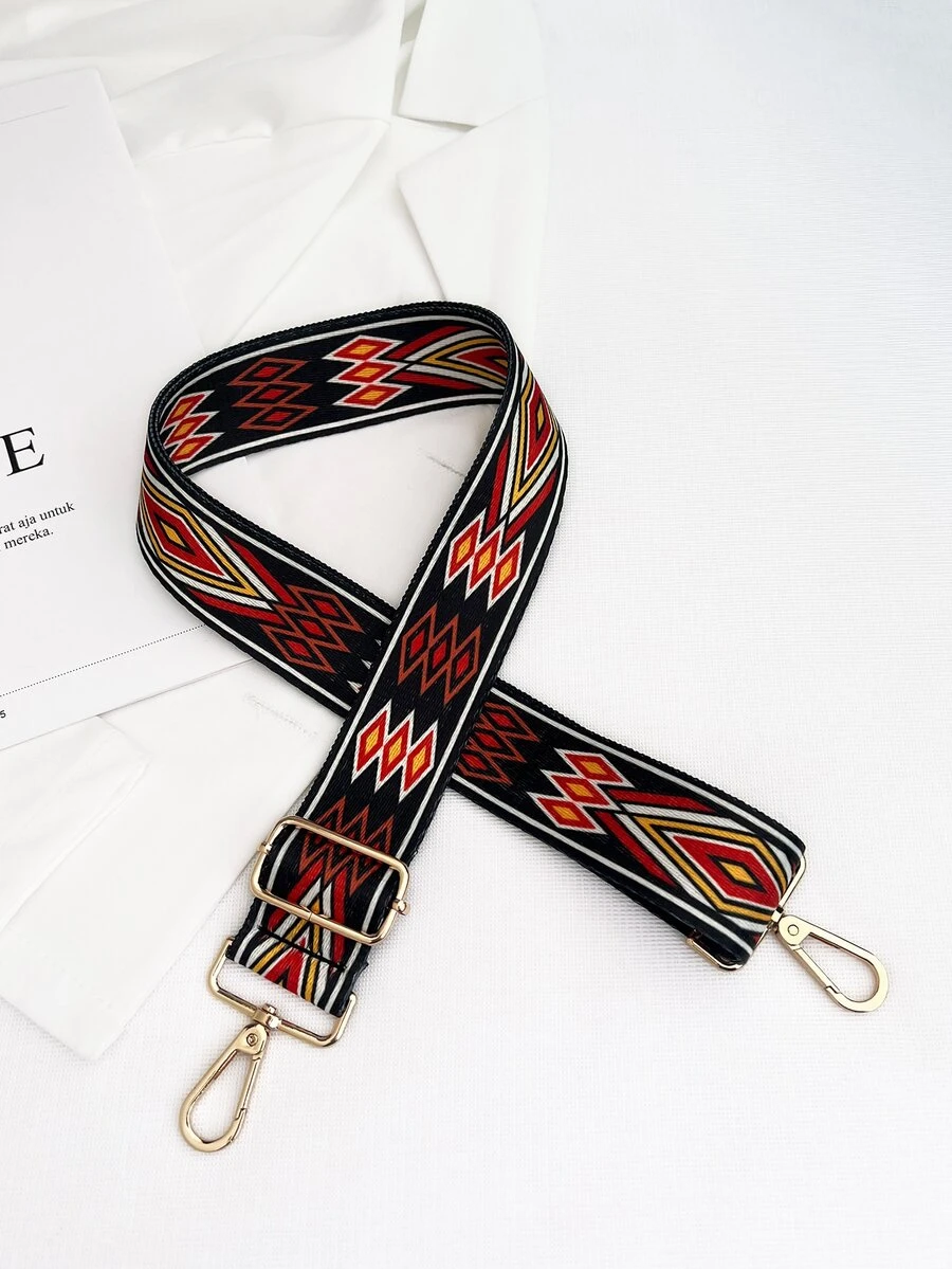 幾何樣式包肩帶 - 彩色 - 查看 1