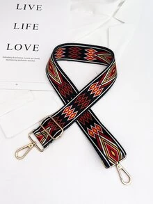 幾何樣式包肩帶 - 彩色 - 查看 2