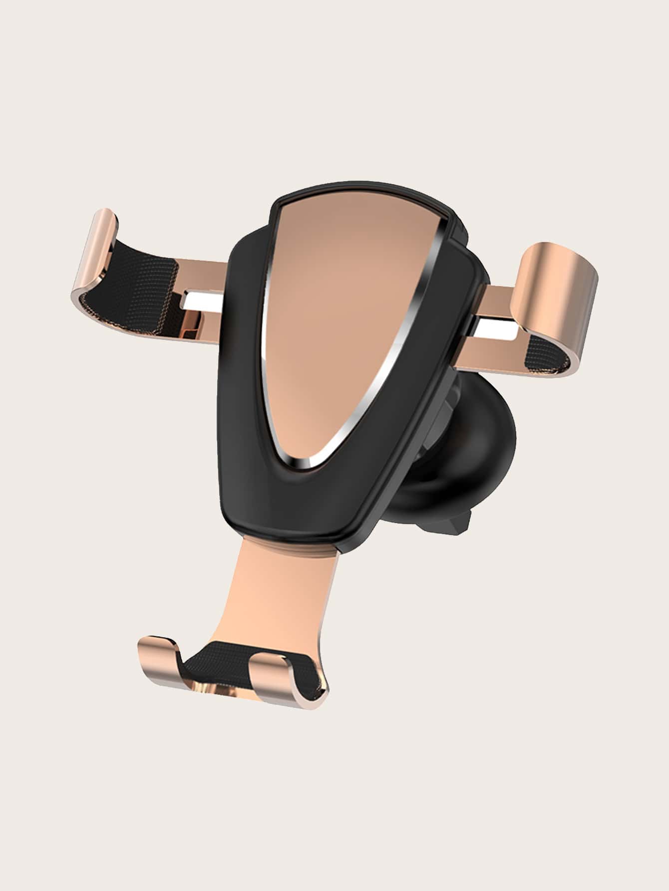 汽車出風口手機支架 - 金色 - 查看 1