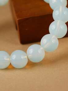 1 pieza Pulsera con cuenta - Blanco - Ver 4