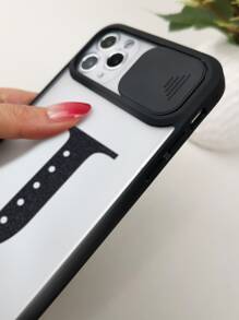 Funda para móvil con estampado de letra con Cubierta de cámara - Multicolor - Ver 3