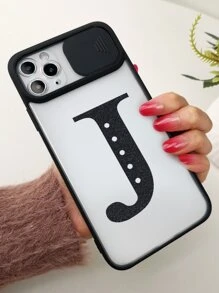 Funda para móvil con estampado de letra con Cubierta de cámara - Multicolor - Ver 4