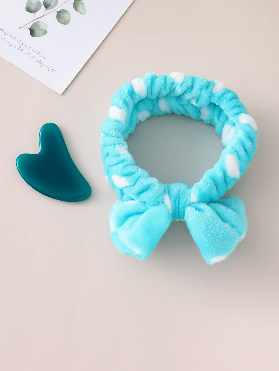 Bảng massage Gua Sha 1 mảnh và băng đô 1 mảnh - Nhiều màu - Xem 1