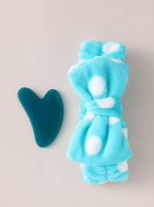 Bảng massage Gua Sha 1 mảnh và băng đô 1 mảnh - Nhiều màu - Xem 4