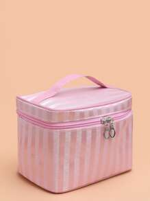 Simple & Fashionable Makeup Bag / Wash Bag / Storage Bag - Pink - View 3
