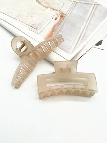 2入組極簡風格髮爪