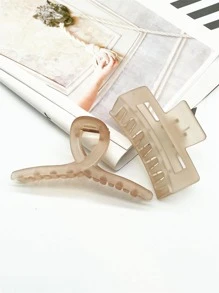 2入組極簡風格髮爪
