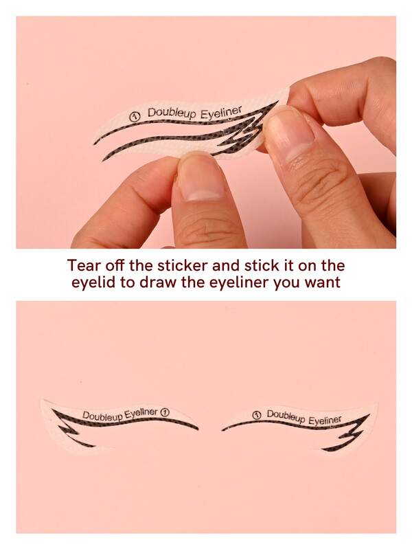 Fox Eye Makeup Stencils Eyeliner Stencil Mold Template Shaping Tools Eyebrows Eye Shadow Eyes