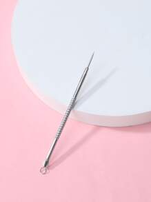 LAMEILA 不銹鋼粉刺針,角釘粉刺針,黑頭粉刺去除,粉刺去除工具 - 銀色 - 查看 4