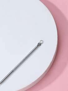 LAMEILA 不銹鋼粉刺針,角釘粉刺針,黑頭粉刺去除,粉刺去除工具 - 銀色 - 查看 3