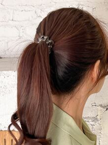 DAZY 9pcs Spiral Hair Tie Casual Ponytail Holders Hair Elastics Hair Rubber Bands Scrunchies Hair Rope Elastic Hair Tie - Multicolor - View 7