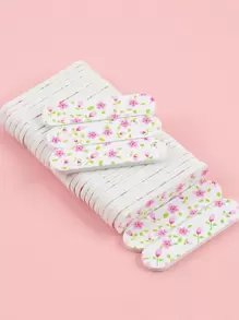 klimonla 20 de pile de unghii șlefuire mini mici flori colorate roz subțire lustruire manichiură ojoc unghii arta burete instrumente 150 Grit, consumabile pentru unghii, instrumente de unghii, instrumente de artă unghii, înapoi la școală, unghii, instrumente de unghii pentru presare pe unghii