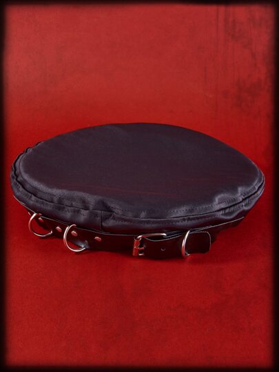 Grunge Punk Buckle Decor Beret