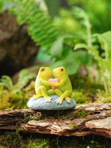 青蛙形狀花園藝術擺件 - 查看 1