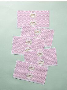 1 Set Of 10pcs Happy Birthday Party Water Bottle Stickers, Party Stickers, Birthday Stickers, Water Bottle Stickers - Multicolor - View 3