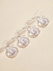 4 piezas Clip de nariz - transparente - Ver 2