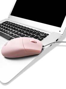 Ratón con cable simple - Rosa - Ver 1