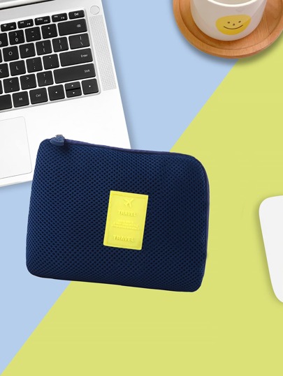 1pc Data Cable Storage Bag