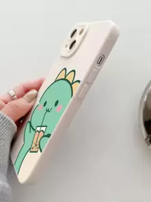 Funda para móvil con dinosaurio de dibujos animados - Multicolor - Ver 3