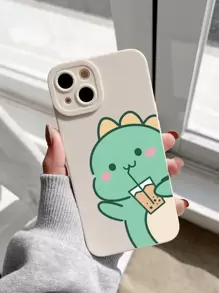 Funda para móvil con dinosaurio de dibujos animados - Multicolor - Ver 4